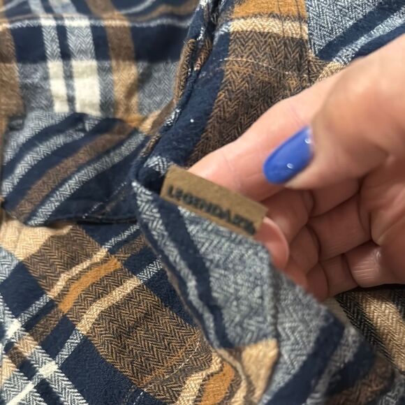 LEGENDARY OUTFITTERS Plaid flannel Hooded Jacket - Picture 9 of 9